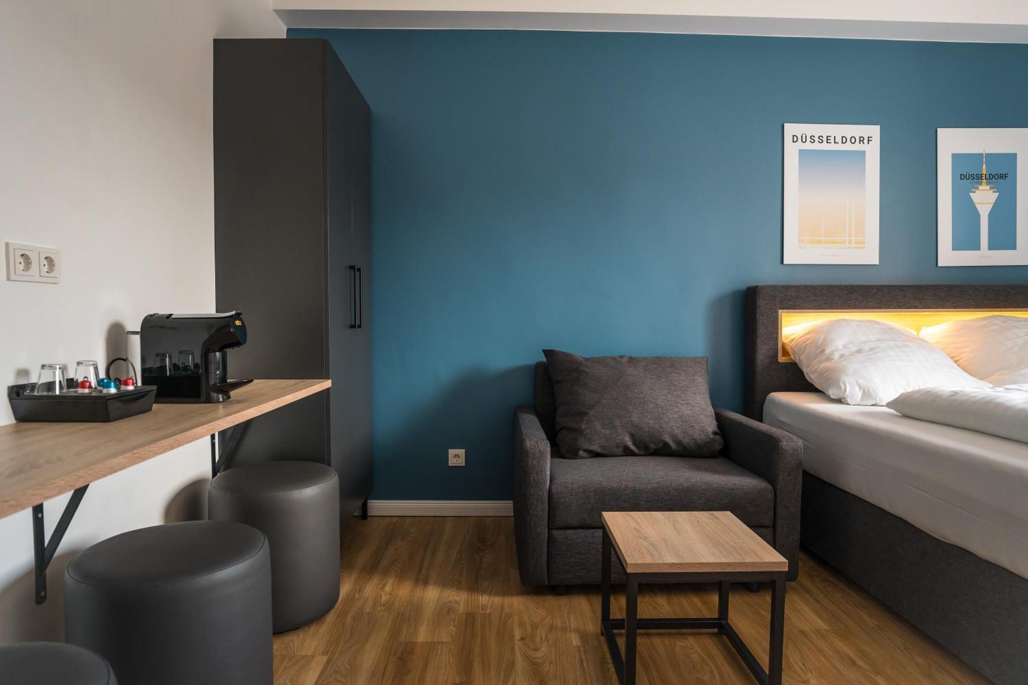 Antares Apartments Düsseldorf Exterior foto